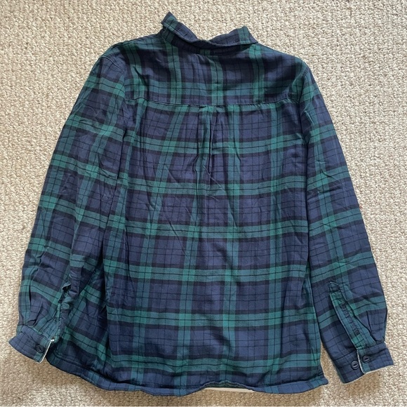 Plaid Flannel Shirt Women M - Picture 3 of 3
